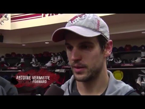 Antoine Vermette - Sabres vs Coyotes 1/18/2016
