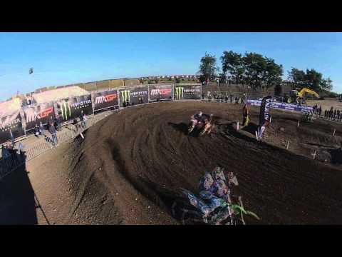 MXoN 2013 - Ken De Dycker takes the place of Ryan Dungey in with a block pass