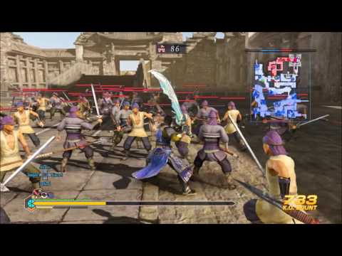 Dynasty Warriors 8 Empires Gameplay Xiahou Dun Chaos  Invasion  Jianye