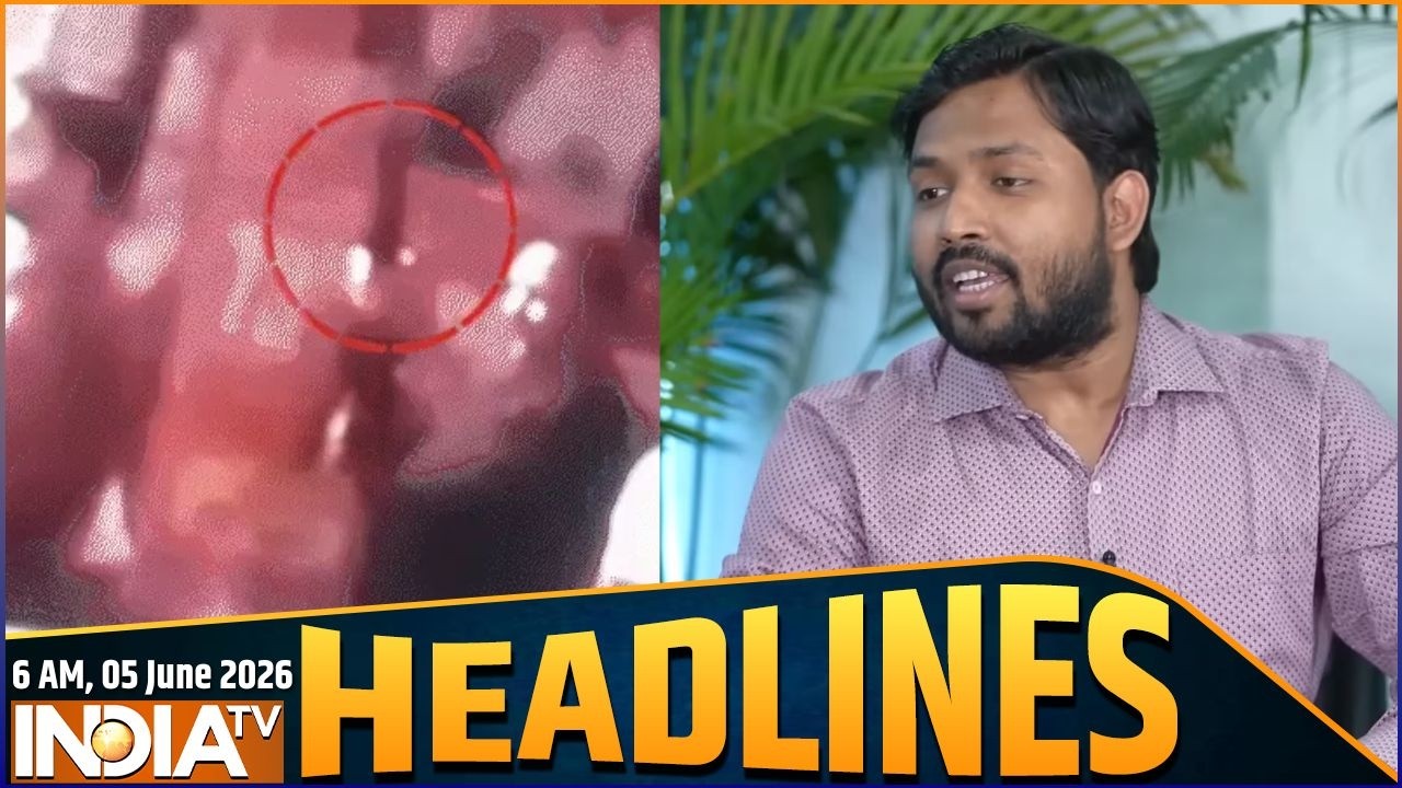 6 AM Headlines : आज सुबह की सभी बड़ी खबरें | Khan Sir | Delhi Hotel Fire | CM Rekha Gupta | PM Modi