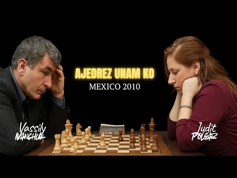 Vassily Ivanchuk vs Judit Polgar ◉ Ajedrez UNAM, Mexico 2010 | Endgame Brilliance
