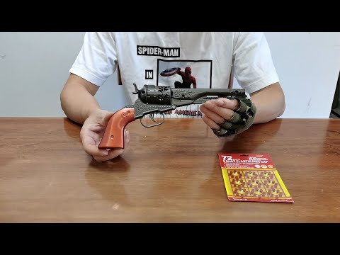 Ring Cap Gun Unboxing 2022 - All Metal Cap Revolver
