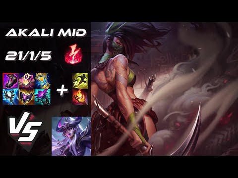 MID Akali vs Syndra - NA Grandmaster Patch 25.S2.8