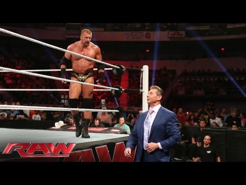 Triple H vs. Curtis Axel: Raw, June 10, 2013