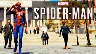 [NEW] PS4 Spider-man FREE ROAM - Open World Gameplay Trailer