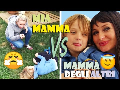 MIA MAMMA VS MAMMA DEGLI ALTRI - Le Differenze - Genitori vs Figli - video divertenti Canale Nikita
