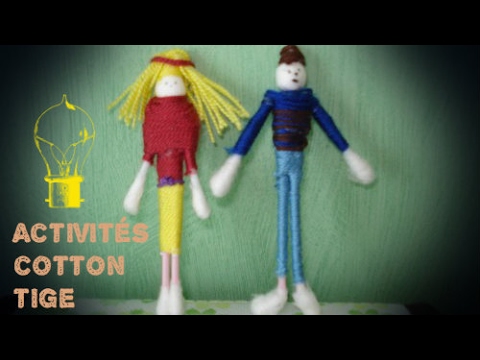 20 activités pour enfants avec des coton-tige