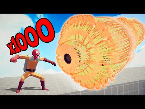 1000x OVERPOWERED RADIANT GLAIVE vs EVERY UNIT | TABS - Totally Accurate Battle Simulator