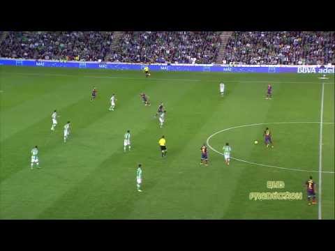 Real Betis 1-4 FC Barcelone (10.11.2013) ||HD||