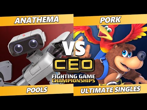 CEO 2021 - Anathema (ROB) Vs. Pork (Banjo Kazooie) SSBU Ultimate Tournament