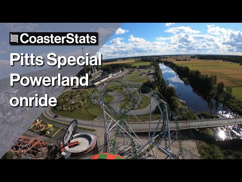 Pitts Special onride - Powerland [4K 60FPS]