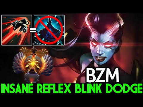BZM [Queen of Pain] Insane Reflex Blink Dodge 12K MMR Plays Dota 2