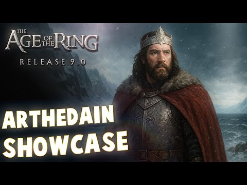 New Arthedain Faction Showcase! | Age of the Ring Mod 9.0.3 | How to play Arthedain? | Bfme Game