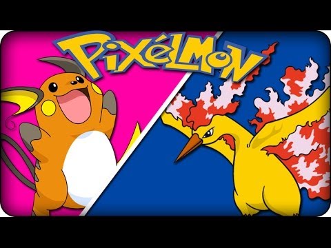 Minecraft Pixelmon 3.1.1 (1.7) - LEGENDARY RACE CHALLENGE #6 'MOLTRES TIME!'