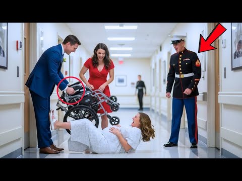 He Dumped His Pregnant Wife From Her Wheelchair For Mistress — Her Brother In Marine Uniform Walked