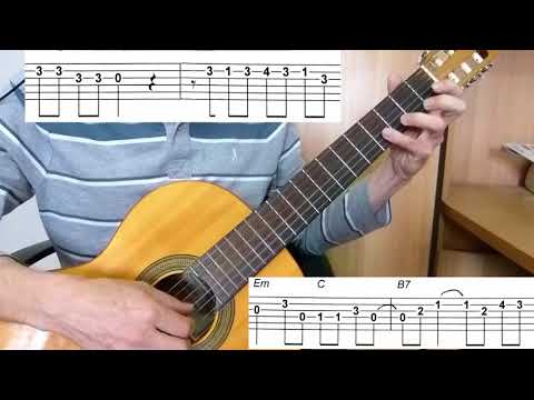 Guitar lesson - Havana - Camila Cabello - Easy Guitar melody tutorial + TAB + Accompaniment