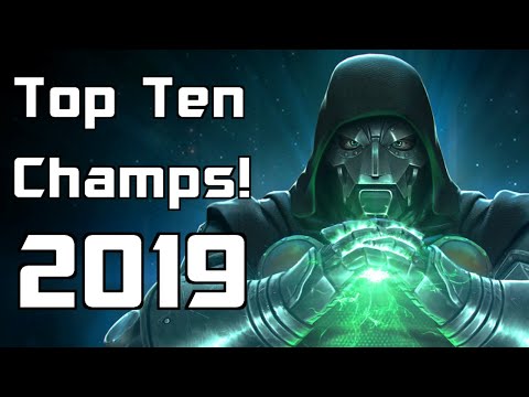 2019 Was an INSANE Year of Champs! 2019 Top Ten Champions! | MCOC Tier List