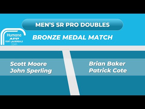APP Fort Lauderdale Men's Sr Pro Bronze Medal Match [2025]
