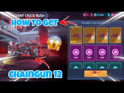 "Don't Waste Money💰! Free Chaingun 12 Method in Mech Arena"