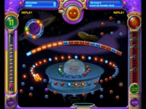 Peggle Deluxe - A very lucky shot
