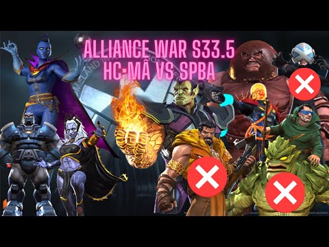 AWS33.5 - HC•MÂ vs SPBA - I'm so good at intercepting!  Rank 4 Super Skrull Boss Solo!
