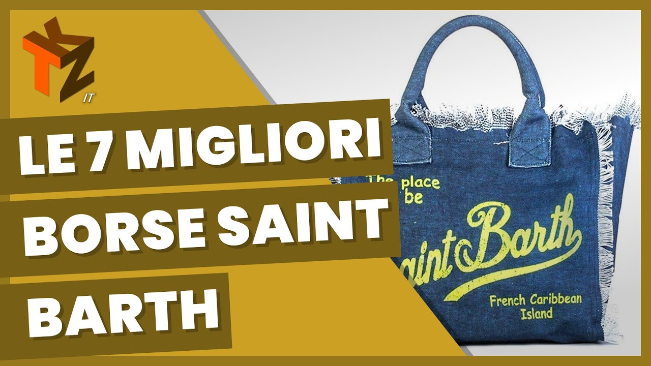 Le 7 migliori borse saint barth, bellissime per il mare