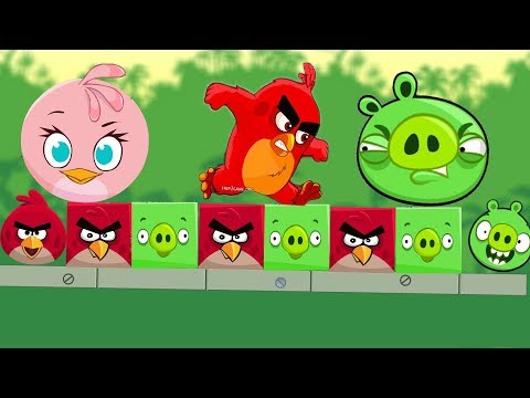 Angry Birds Kick Out Piggies - BAD PIGS GOT KICKED BY STELLA