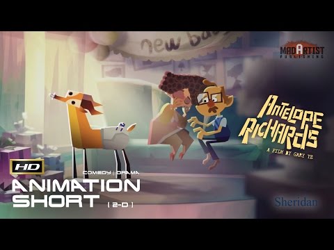 2D Animated Short Film "ANTELOPE RICHARDS" Emotional Comedy Animation by Gary Ye & Sheridan