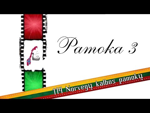 114 Norvegų kalbos pamokų - Pamoka 3
