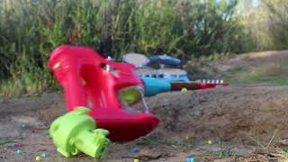 Little Tikes My Real Jam E-Gitarre, Schlagzeug und Spielzone Meine Zerstörung durch den Akku-Stau...