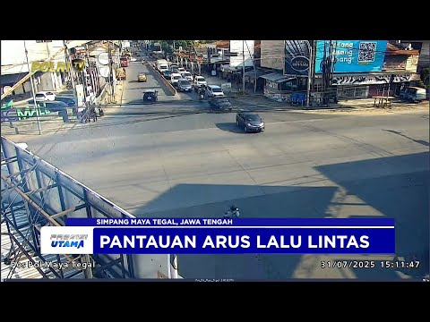 NTMC POLRI - PANTAUAN ARUS LALU LINTAS SORE 31/07/25