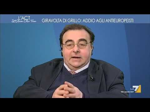 Giannuli: 'La svolta di Grillo apre alle alleanze' Centinaio: 'Lascio la Lega se si allea con M5s'