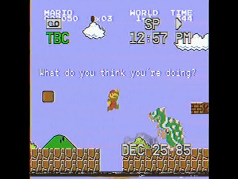 Super Mario Bros. (NES) Rare Anti-Piracy Screen