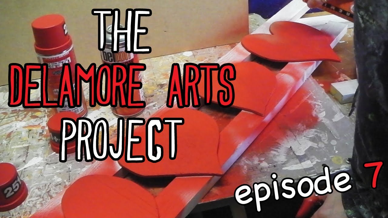 Love War Installation 7 07 - THE DELAMORE ARTS PROJECT - Ep 07 'Love' - Art Installation