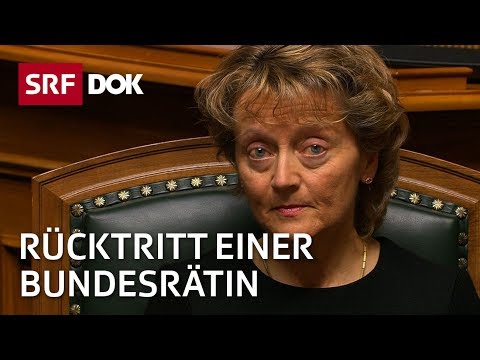 Der Rücktritt einer Bundesrätin – Die Ära Widmer-Schlumpf | Doku | SRF Dok