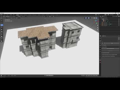 Let's build Buildings in 2 minutes with a blender