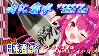 【山に雲が】如月ささらのガチンコ日本酒レビュー！【ザアアザアア 夏限定生酒】