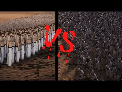 100 THOUSAND CHUCK NORRIS' vs 1 MILLION ZOMBIES