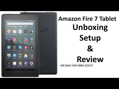 Amazon Fire Tablet 7 Unboxing,Setup and Review