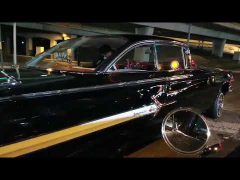 1960 Impala cruising downtown San Antonio, TX