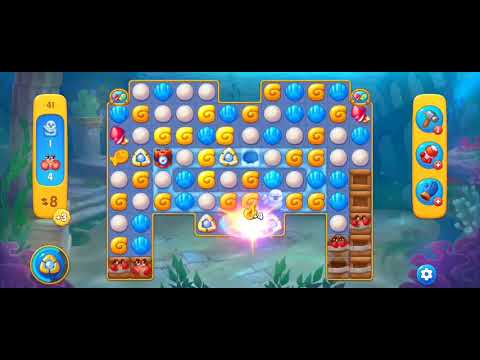 Fishdom Atlantis Cup Stage 41 (with full seashell) @choraelmin