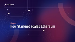 Chapter 1 — How Starknet Scales Ethereum