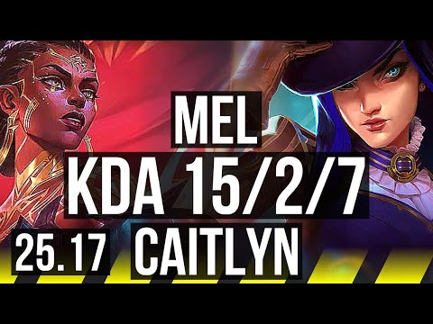 MEL & Ashe vs CAITLYN & Trundle (ADC) | 15/2/7 | NA Master | 25.17