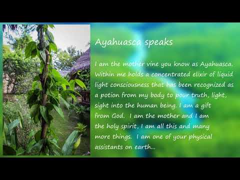 Ayahuasca Speaks: Channeled Message on the Nature of Her Medicine