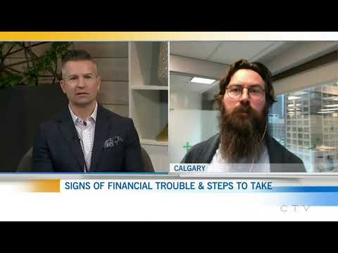 Signs of financial trouble and what to do.