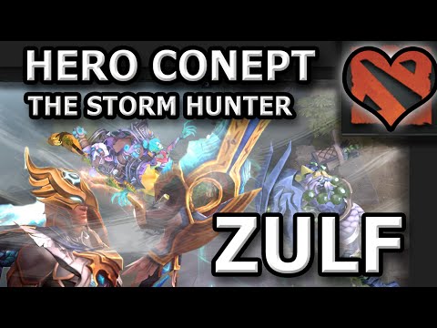 Dota 2 Concept Hero Spotlight - Zulf The Stormhunter