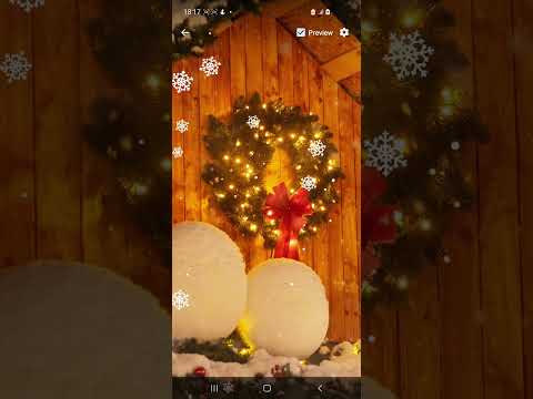 Christmas Holiday LiveWalpaper video thumbnail