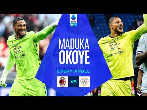 Maduka Okoye's Insane Save | Every Angle | Serie A 2025/26