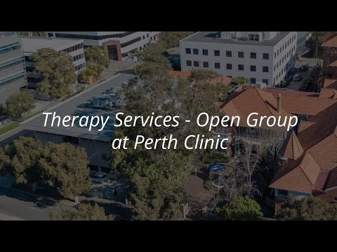Perth Clinic - Therapy Services Open Groups