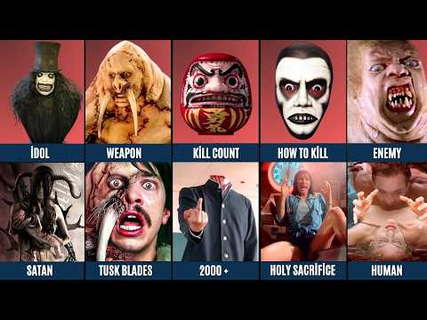 Daruma vs Tusk vs The Thing vs Pazuzu vs The Babadook